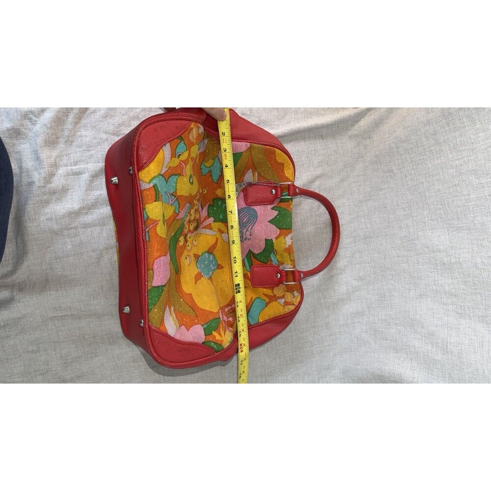 Vintage Samsonite Saturn Pink Floral Attaché Bag Purse Carryon W/Lock And Key - Picture 10 of 13